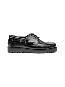 The Original 1936 Copenhagen - The Claude Boat Shoe -nahkakengät - BLACK LEATHER/BLACK | Stockmann