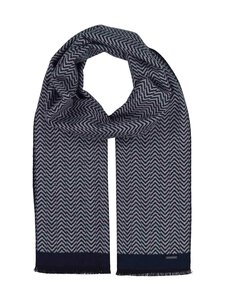 Bugatti - Sall Houndstooth 30 x 180 cm - 990 NAVY | Stockmann