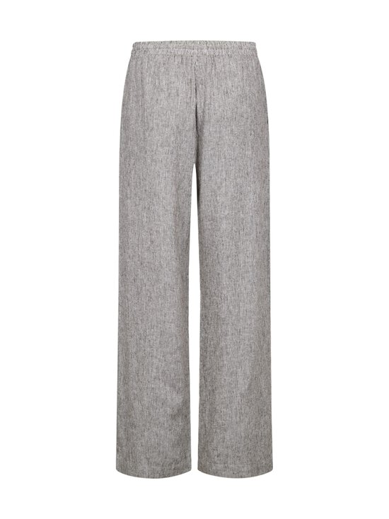 Freequent - FQLava-pellavasekoitehousut - 7107 COFFEE BEAN W. STAR OFF-WHITE | Stockmann - photo 2