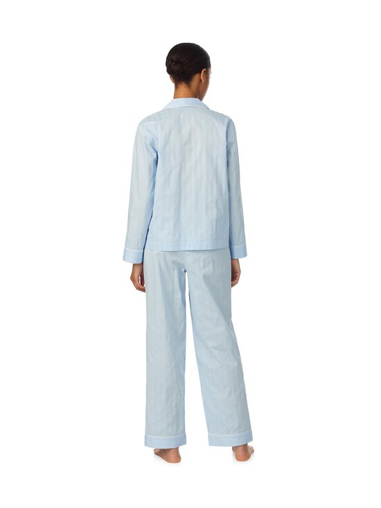 Lauren Ralph Lauren - Notch Collar Long pidžama ar reversa apkakli, 2 daļu - 450 BLUE | Stockmann - photo 3