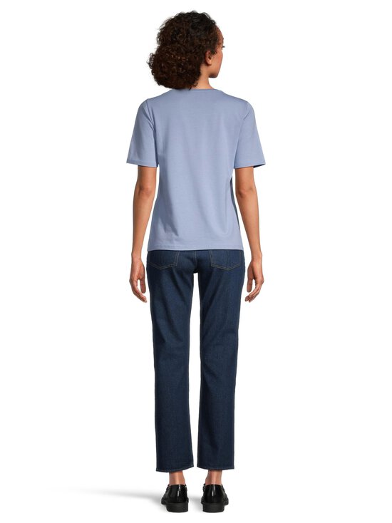 ESSENTIALS by Stockmann - Emmanuelle trikotāžas krekls - LT.BLUE | Stockmann - photo 3