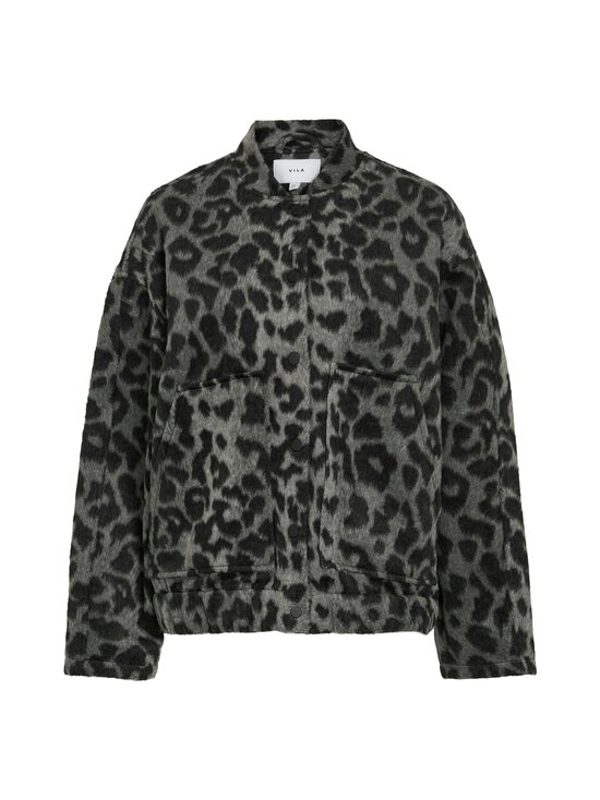Vila - Vikosa Bomber -takki - DARK GREY PATTERN:LEO - photo 1 Vila - Vikosa Bomber -takki - DARK GREY PATTERN:LEO | Stockmann - photo 1