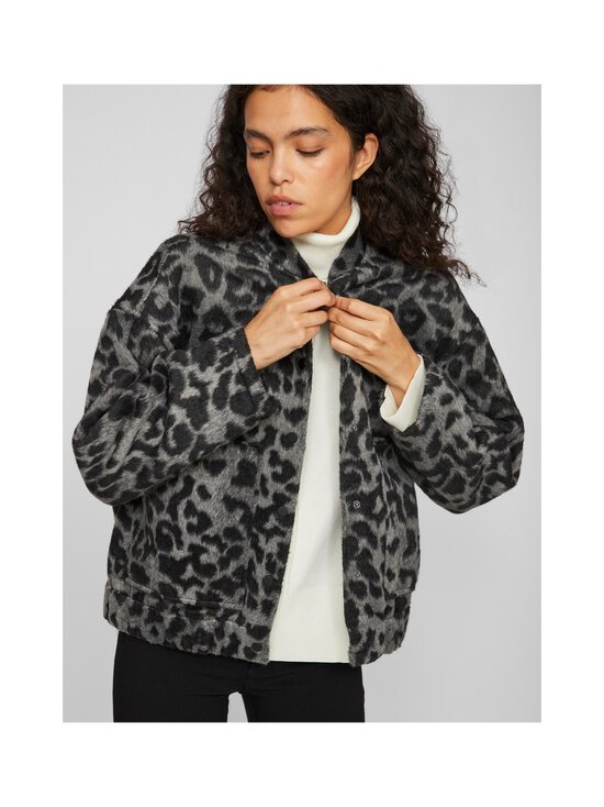 Vila - Vikosa Bomber -takki - DARK GREY PATTERN:LEO - photo 7 Vila - Vikosa Bomber -takki - DARK GREY PATTERN:LEO | Stockmann - photo 7