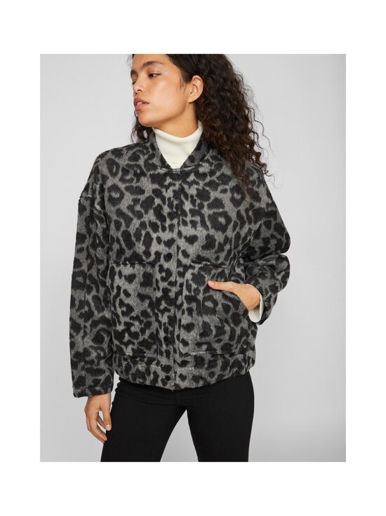 Vila - Vikosa Bomber -takki - DARK GREY PATTERN:LEO - photo 8 Vila - Vikosa Bomber -takki - DARK GREY PATTERN:LEO | Stockmann - photo 8