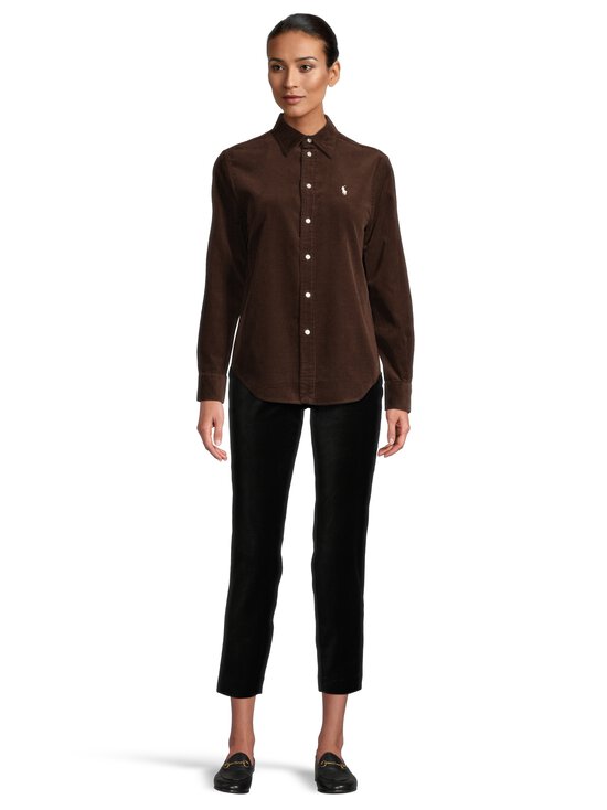 Polo Ralph Lauren - Sport-vakosamettipaita - 009 DARK BROWN | Stockmann - photo 2