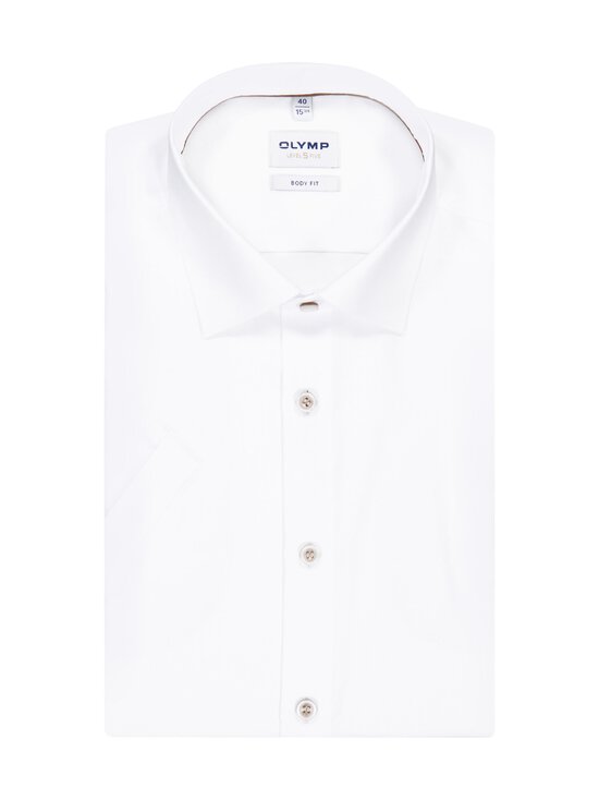 Olymp - Body Fit Level 5 Aircon -kauluspaita - 00 WEISS | Stockmann - photo 1