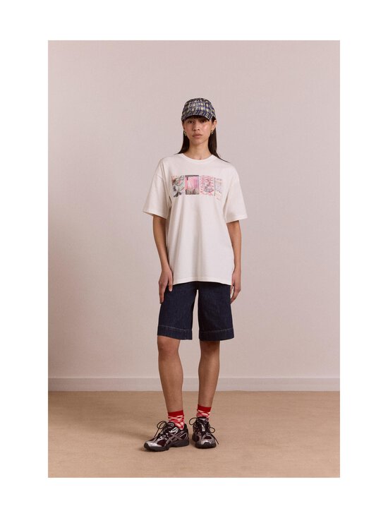 Damson Madder - Slow Life Crossword Graphic t-paita - OFF WHITE | Stockmann - photo 2