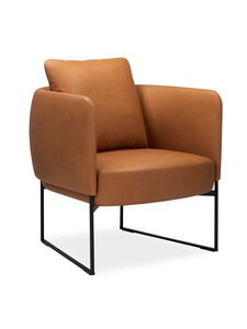 Adea - Bonnet Club -nojatuoli - MUSTA,RUSKEA | Stockmann