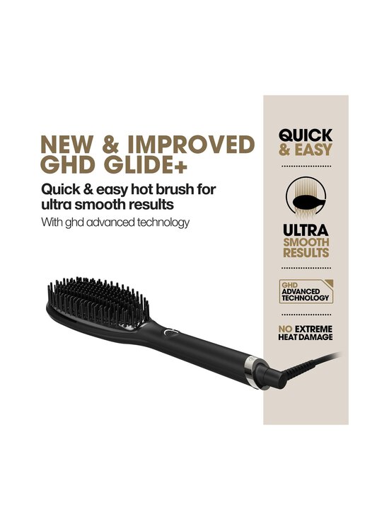 GHD - Glide+ Smoothing -lämpöharja - PINK | Stockmann - photo 3