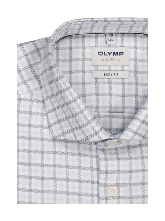 Olymp - Body Fit Level 5 Check -kauluspaita - 11 BLEU | Stockmann - photo 2