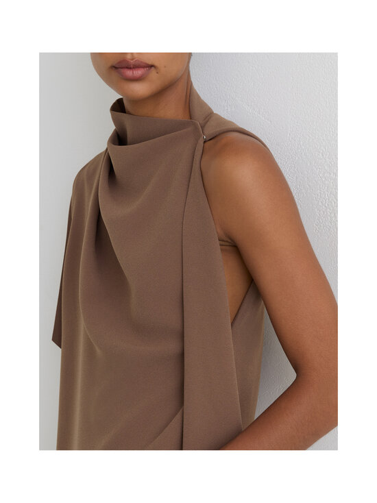 Reiss - Ellery Drape Mini -mekko - 28 TAUPE BROWN | Stockmann - photo 2