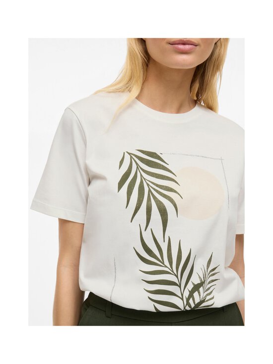 Vila - ViSybil Relax t-paita - SNOW WHITE PRINT:LEAF / SILVER / DEEP DEPTHS / BIRCH - photo 4 Vila - ViSybil Relax t-paita - SNOW WHITE PRINT:LEAF / SILVER / DEEP DEPTHS / BIRCH | Stockmann - photo 4