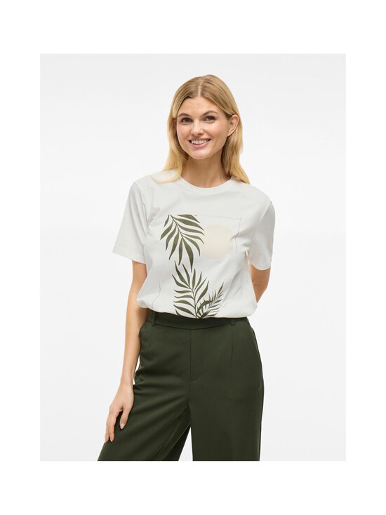 Vila - ViSybil Relax t-paita - SNOW WHITE PRINT:LEAF / SILVER / DEEP DEPTHS / BIRCH - photo 6 Vila - ViSybil Relax t-paita - SNOW WHITE PRINT:LEAF / SILVER / DEEP DEPTHS / BIRCH | Stockmann - photo 6