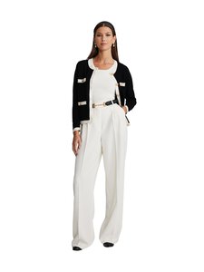 Andiata - Charlott adīta jaka - 095 BLACK & WHITE Andiata - Charlott adīta jaka - 095 BLACK & WHITE | Stockmann
