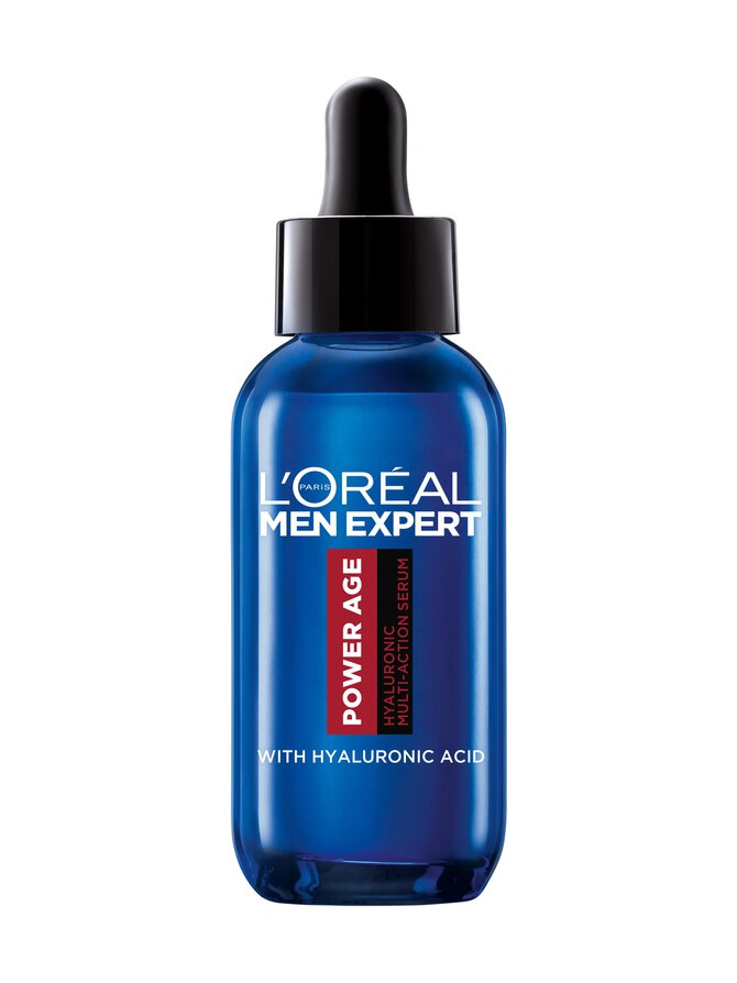 L'ORÉAL MEN EXPERT - Men Expert Power Age Hyaluronic Multi-action Serum -seerumi 30 Ml