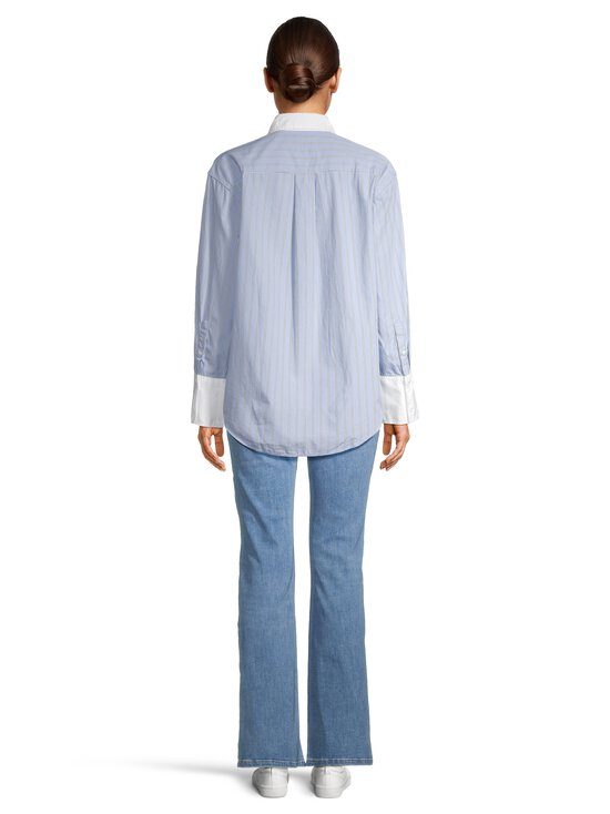 GAP - Poplin Big kreklblūze - LIGHT BLUE STRIPE | Stockmann - photo 3