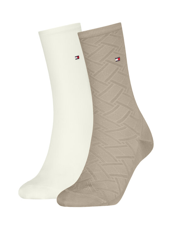 Tommy Hilfiger - Flag-sukat 2-pack - 003 SAND | Stockmann - photo 1