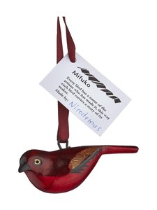 Mifuko - Jõulukaunistus Firefinch - VIININPUNAINEN | Stockmann