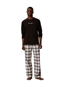 Calvin Klein Underwear - Pyjama - JJX BLACK TOP W DOMINO PLAID IVORY BTM | Stockmann