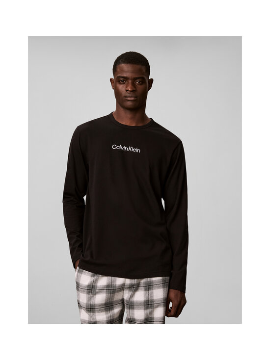 Calvin Klein Underwear - Pyjama - JJX BLACK TOP W DOMINO PLAID IVORY BTM | Stockmann - photo 6
