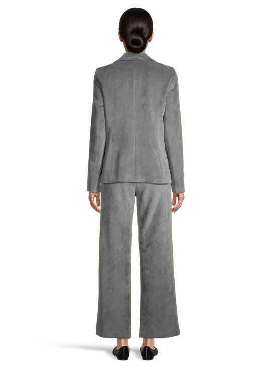 EMME - Emmdraghi Wide -samettihousut - 006 DARK GREY | Stockmann - photo 4