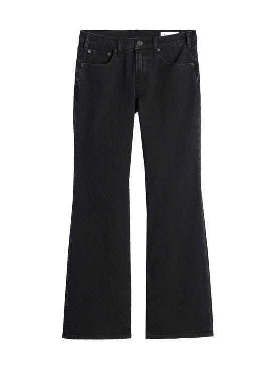 GAP - Mid Rise Relaxed Flare -farkut - BLACK WASH | Stockmann - photo 1