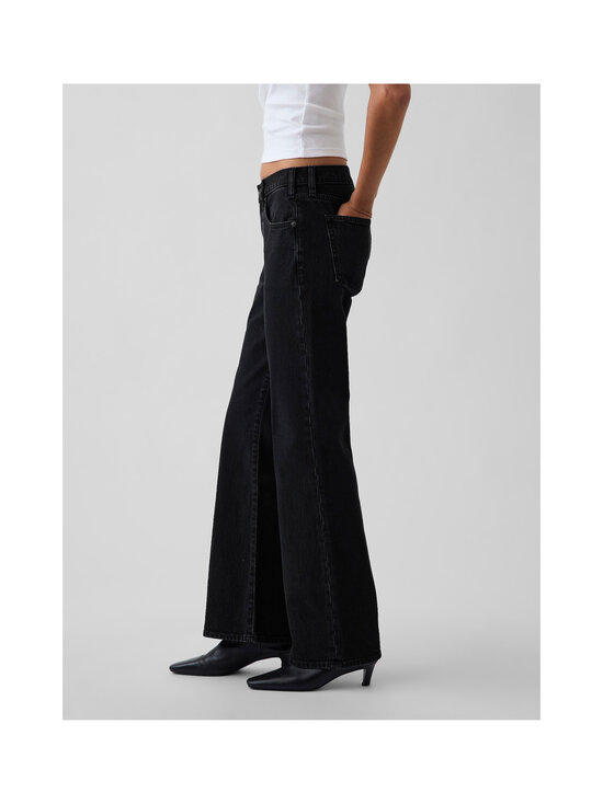 GAP - Mid Rise Relaxed Flare -farkut - BLACK WASH | Stockmann - photo 5