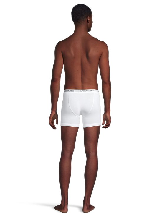 Emporio Armani - Bokserid Core Logo Band, 3 paari - M0042 M0042 WHITE/AR BLUE/BLACK | Stockmann - photo 4