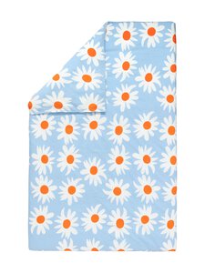 Marimekko - Rakastaa ei rakasta -pussilakana 150 x 210 cm - 520 LT.BLUE, OFF WHITE, ORANGE Marimekko - Rakastaa ei rakasta -pussilakana 150 x 210 cm - 520 LT.BLUE, OFF WHITE, ORANGE | Stockmann