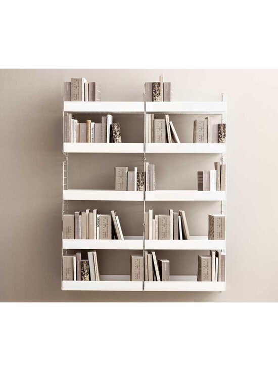 String - String System -metallihylly valkoinen 58 x 30 cm - WHITE | Stockmann - photo 3