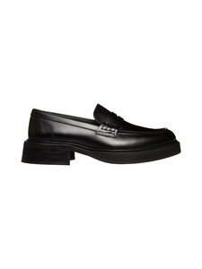 VINNY's - Heeled Townee -nahkaloaferit - 999 BLACK | Stockmann