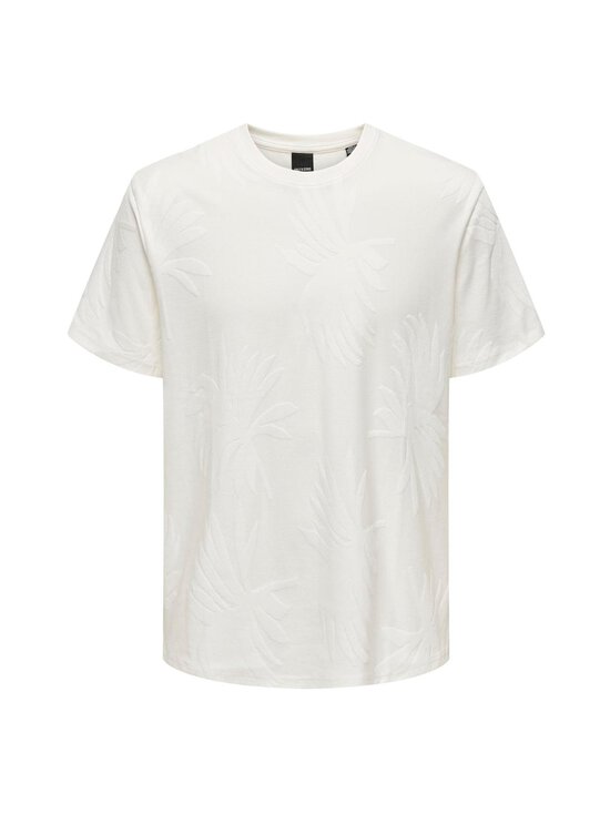 OnsMarco Life Palm Jacquard t-krekls