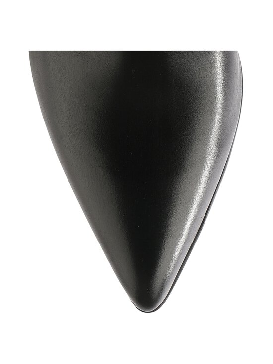 högl - Pointy Toe Long -nahkasaappaat - 0100 BLACK | Stockmann - photo 4
