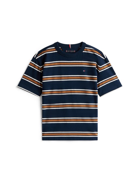 Tommy Hilfiger - Cotton Stripe T-krekls - 0AP NAVY MULTI STRIPE - photo 1 Tommy Hilfiger - Cotton Stripe T-krekls - 0AP NAVY MULTI STRIPE | Stockmann - photo 1