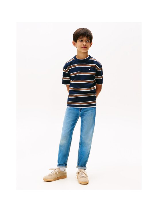 Tommy Hilfiger - Cotton Stripe T-krekls - 0AP NAVY MULTI STRIPE - photo 3 Tommy Hilfiger - Cotton Stripe T-krekls - 0AP NAVY MULTI STRIPE | Stockmann - photo 3