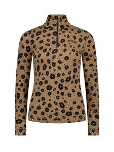 Mons Royale - W Cascade Merino 1/4 Zip -paita - 925 AORAKI LILY TOFFEE | Stockmann