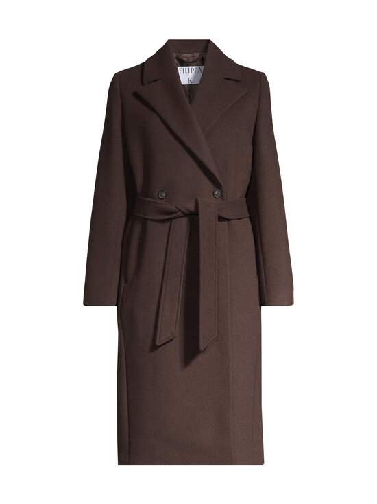 Filippa K - Charlotte-villakangastakki - NULL DARK CHOCOLATE DARK CHOCOLATE | Stockmann - photo 1