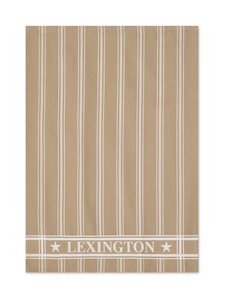 Lexington - Cotton Jacquard -keittiöpyyhe 50 x 70 cm, 2 kpl - 2600 BEIGE/WHITE | Stockmann