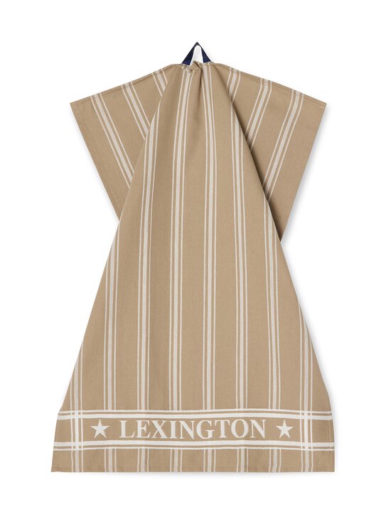 Lexington - Cotton Jacquard -keittiöpyyhe 50 x 70 cm, 2 kpl - 2600 BEIGE/WHITE | Stockmann - photo 2