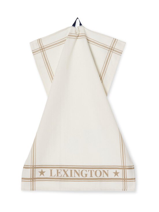 Lexington - Cotton Jacquard -keittiöpyyhe 50 x 70 cm, 2 kpl - 2600 BEIGE/WHITE | Stockmann - photo 4