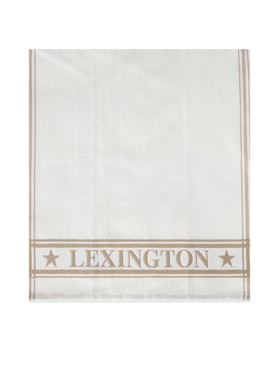 Lexington - Cotton Jacquard -keittiöpyyhe 50 x 70 cm, 2 kpl - 2600 BEIGE/WHITE | Stockmann - photo 6