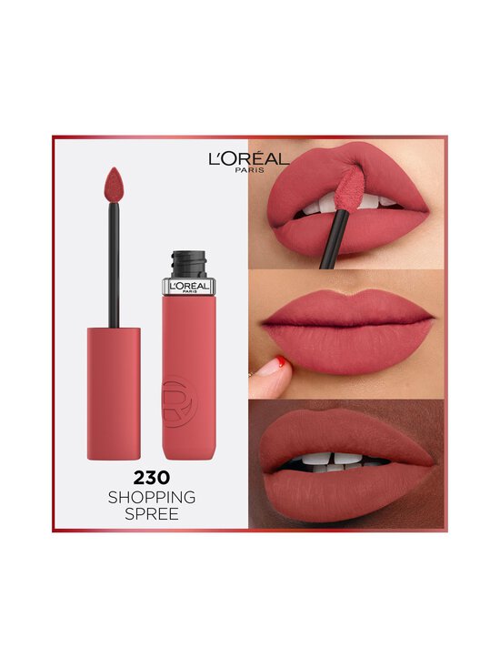 L'Oréal Paris - Infaillible Matte Resistance Lipstick -huulipuna - 230 SHOPPING SPREE | Stockmann - photo 4
