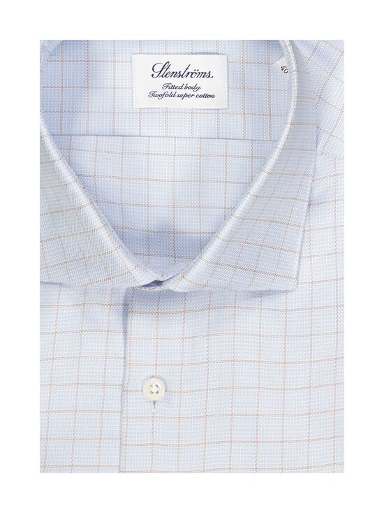 Stenströms - Triiksärk Fitted Body Twill - 273 BROWN CHECK - photo 2 Stenströms - Triiksärk Fitted Body Twill - 273 BROWN CHECK | Stockmann - photo 2