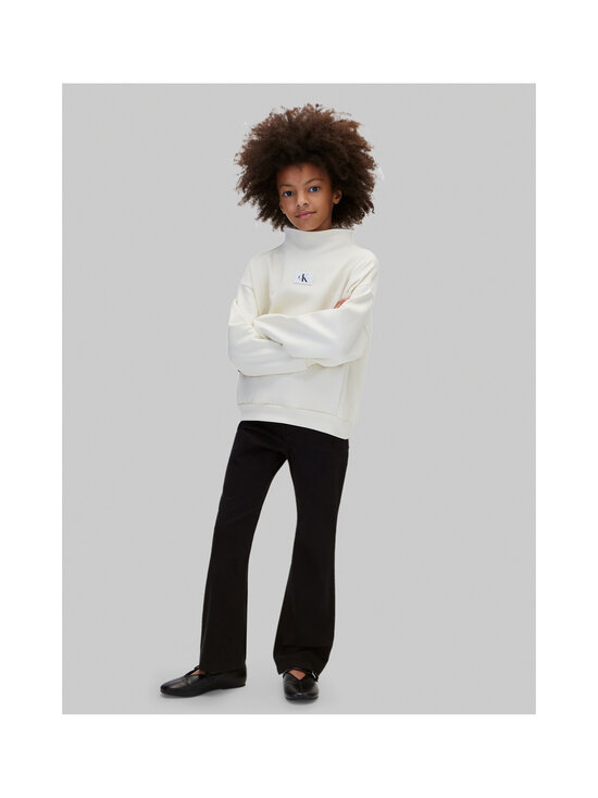 Calvin Klein Kids - Cotton Sateen Flare -housut - BEH PVH BLACK | Stockmann - photo 3