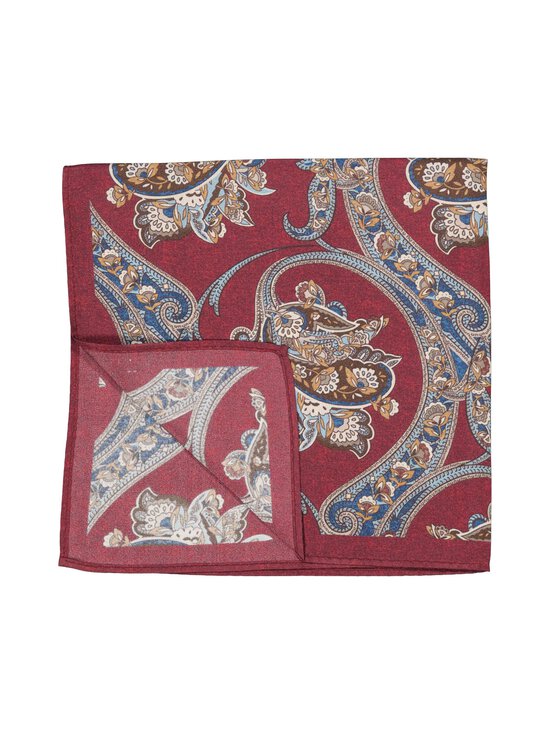 Amanda Christensen - Siidist lips ja taskurätt Print & Pocket Square - 312 WINE RED | Stockmann - photo 3