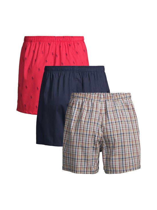 Polo Ralph Lauren - Open Boxer apakšbikses 3 gab. iepakojums - 3PK SR RED/CR NVY/WINE NVY PLD - photo 2 Polo Ralph Lauren - Open Boxer apakšbikses 3 gab. iepakojums - 3PK SR RED/CR NVY/WINE NVY PLD | Stockmann - photo 2