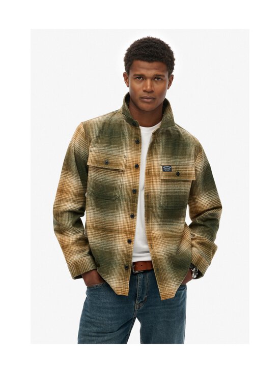 Superdry - Wool Miller -päällyspaita - I1U WESTERN OMBRE OLIVE GREEN - photo 2 Superdry - Wool Miller -päällyspaita - I1U WESTERN OMBRE OLIVE GREEN | Stockmann - photo 2