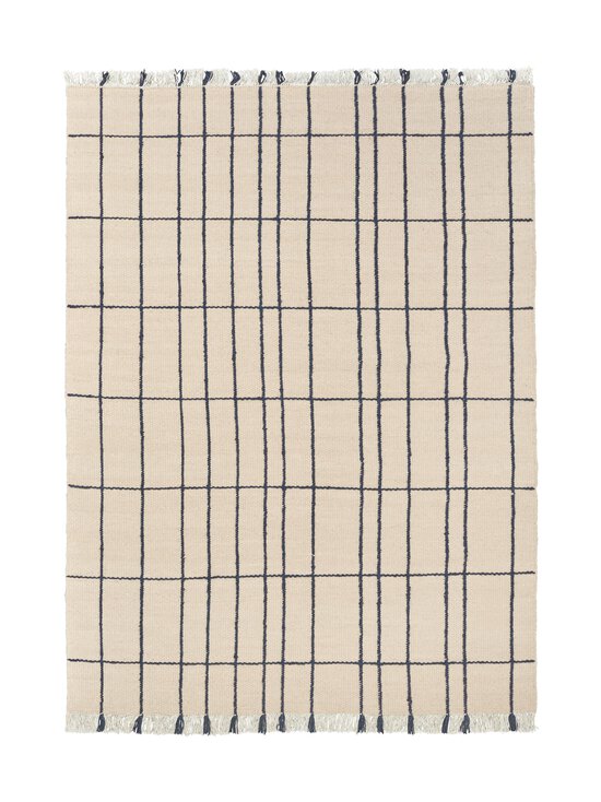 Ferm Living - Sen-villsekoitematto - PARCHMENT/INDIGO | Stockmann - photo 1