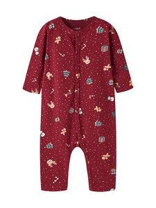 Name It - NbnVismas Nightsuit -yöasu - RED DAHLIA AOP:CHRISTMAS | Stockmann