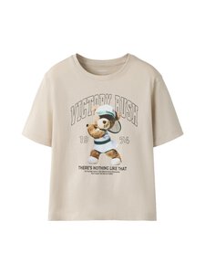 Name It - NkfVotea Regular t-krekls - PUMICE STONE PRINT:TEDDY TENNIS | Stockmann